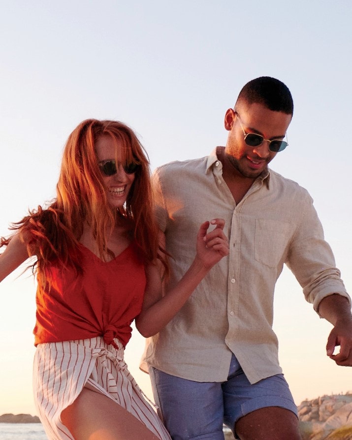 Person wearing Xperio polarised sun lenses